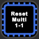 Reset Multi 1-1 button